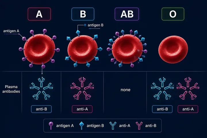 blood group — picture meaning
