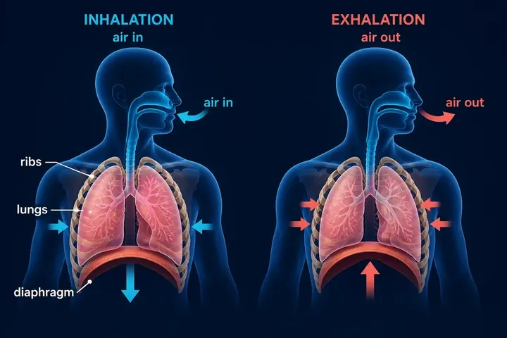 breathing — picture meaning