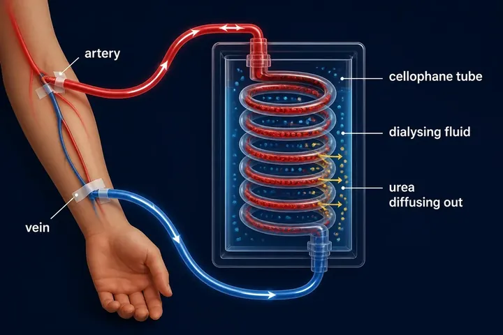 dialysis — picture meaning