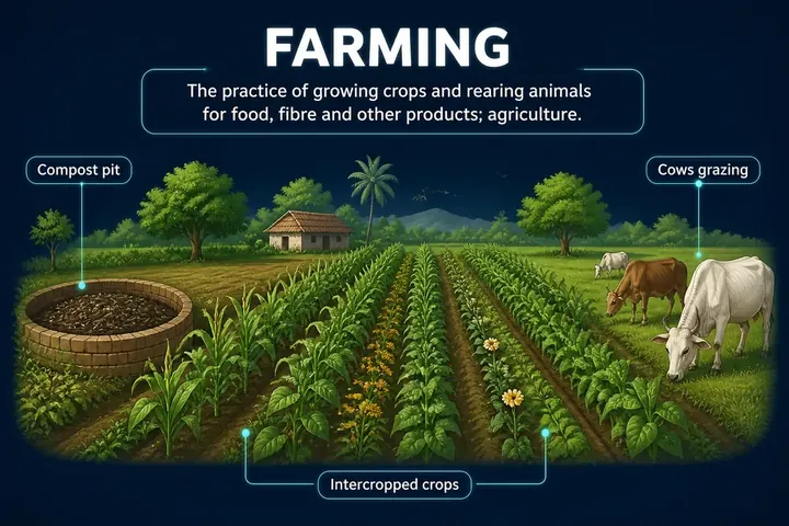 farming — picture meaning