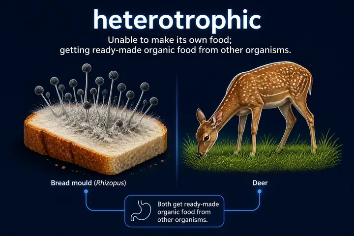 heterotrophic — picture meaning