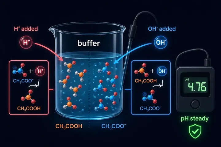buffer solution — picture meaning