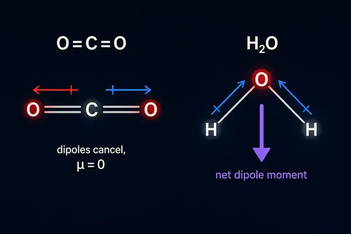dipole moment — picture meaning