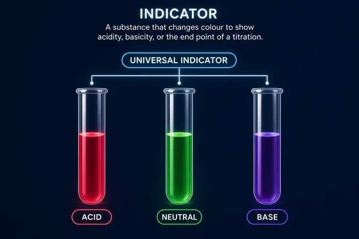 indicator in Chemistry