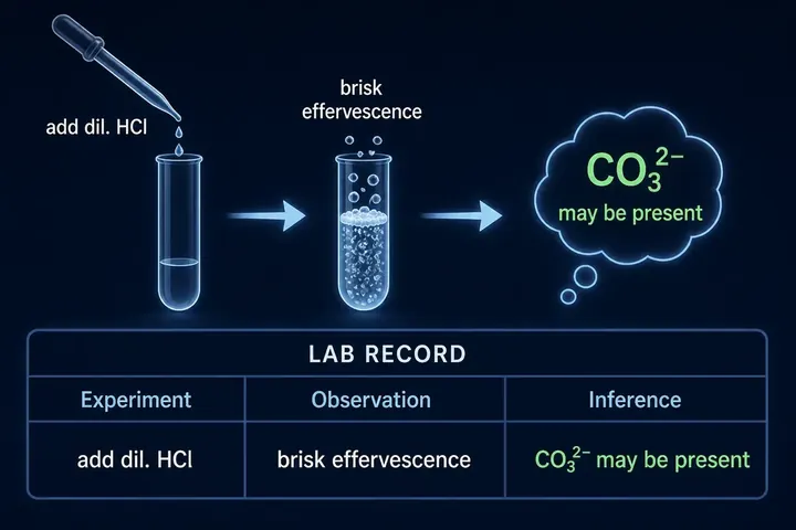 inference in Chemistry