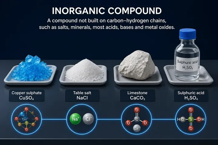 inorganic compound — picture meaning