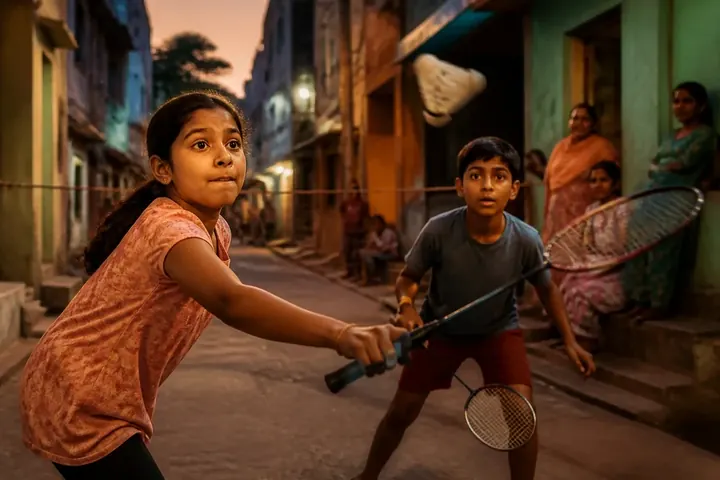 badminton — picture meaning