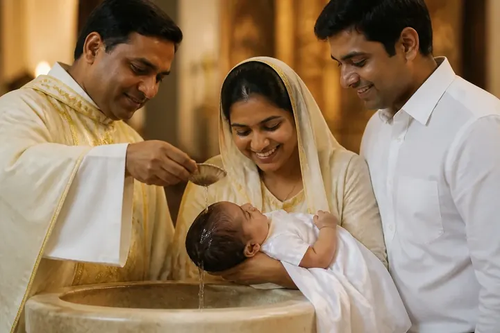 baptize — picture meaning