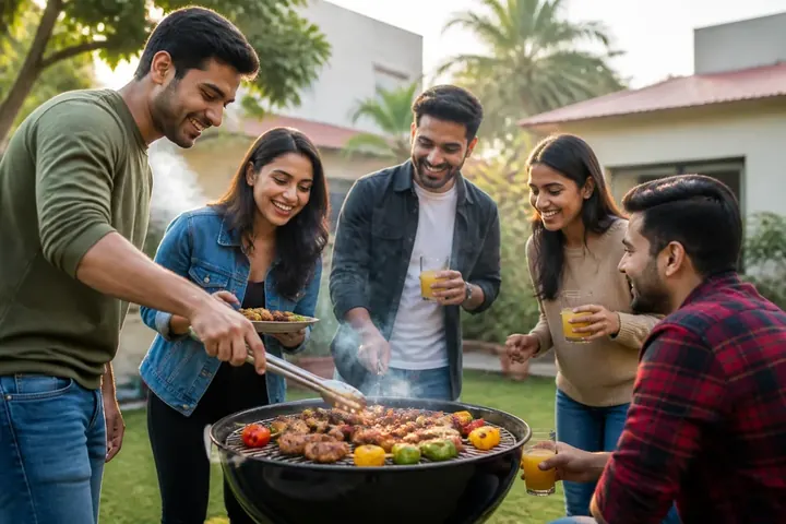 barbecue — picture meaning