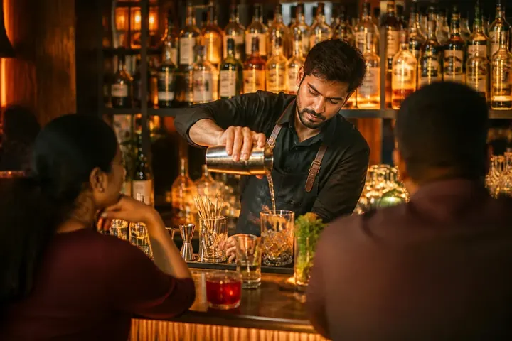 barman — picture meaning