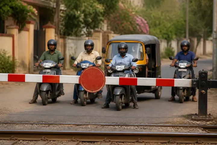 barrier — picture meaning