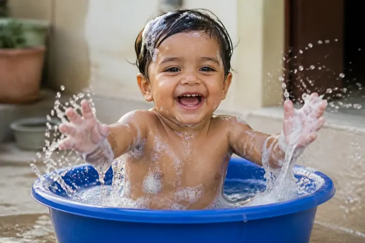 bath — picture meaning