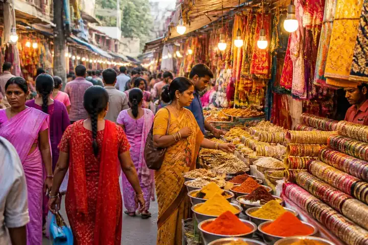bazaar — picture meaning
