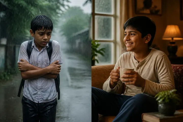 because — picture meaning