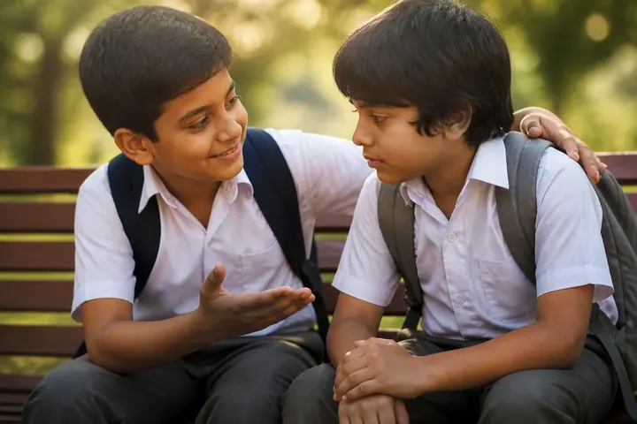 befriend — picture meaning