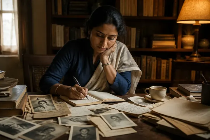 biographer — picture meaning
