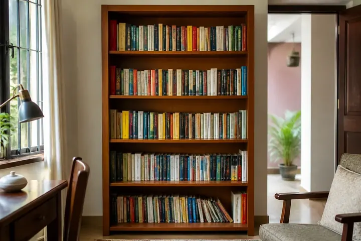 bookcase — picture meaning