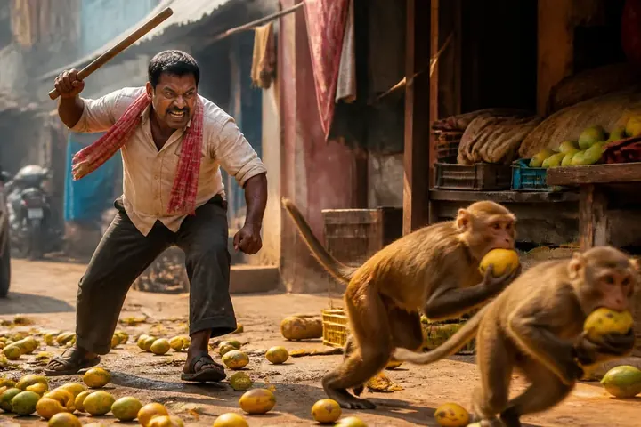 brandish — picture meaning