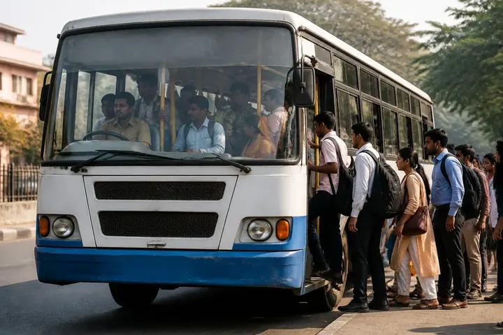 bus — picture meaning