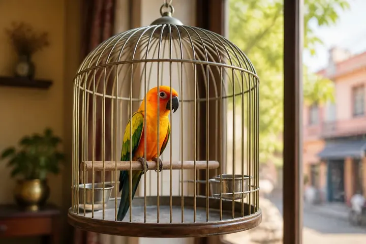 cage — picture meaning
