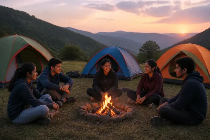 camp — picture meaning