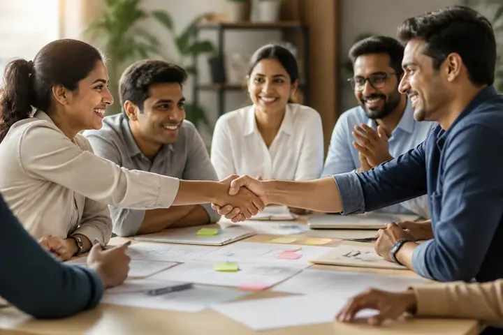 cooperate — picture meaning