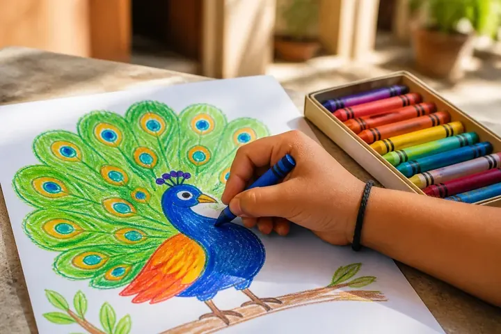 crayon — picture meaning