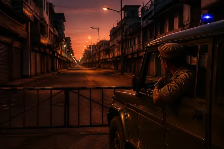 curfew — picture meaning