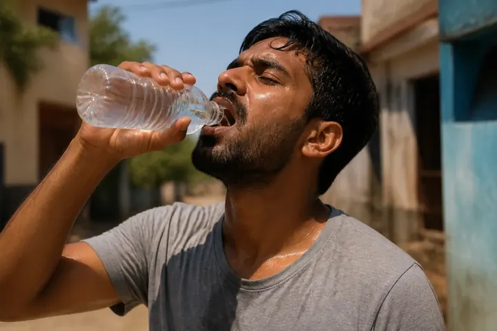 dehydrate — picture meaning
