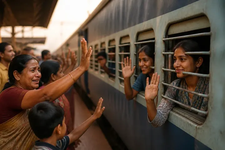 depart — picture meaning