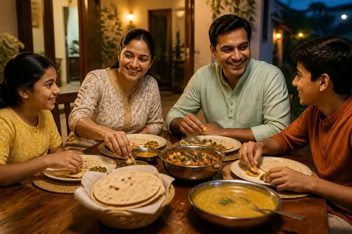 dinner — picture meaning