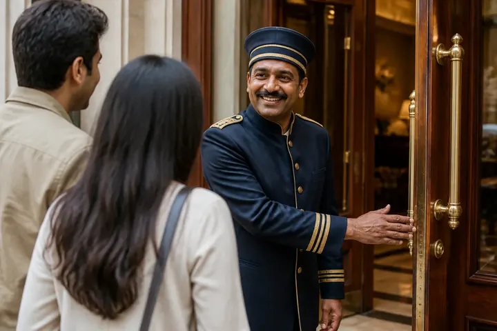 doorman — picture meaning