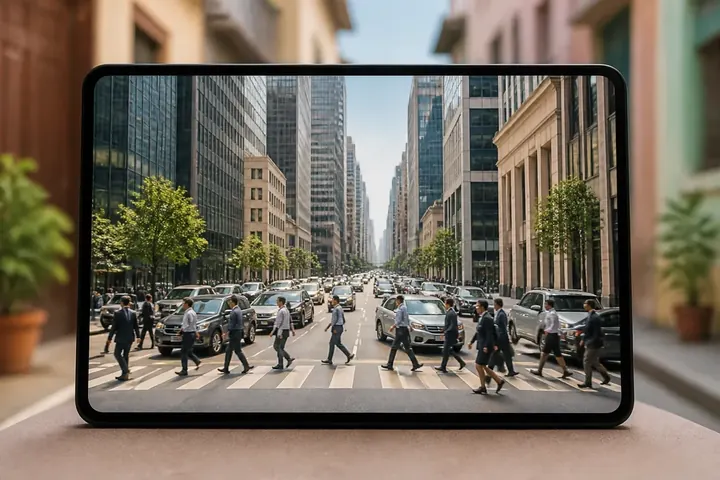 downtown — picture meaning
