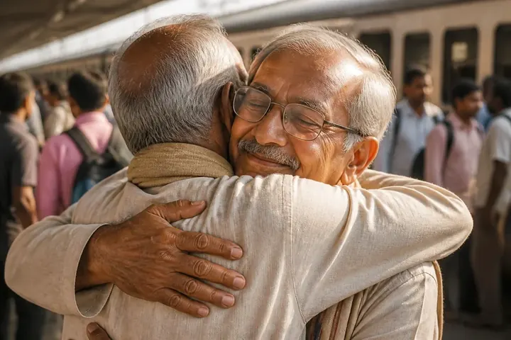 embrace — picture meaning