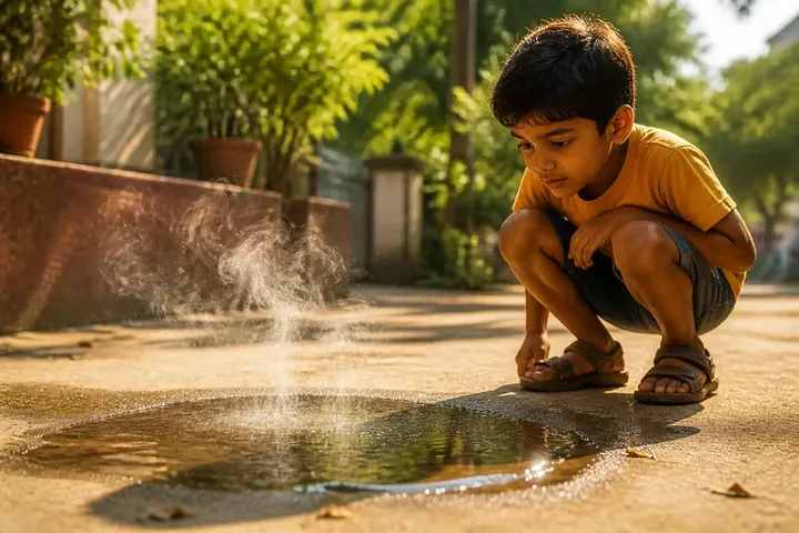 evaporate — picture meaning