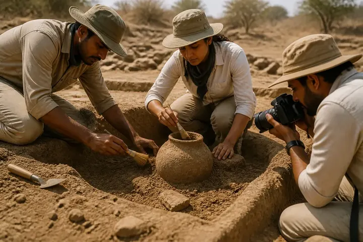excavate — picture meaning