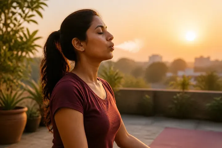 exhale — picture meaning