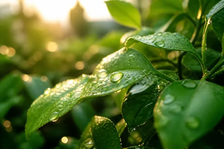 glisten — picture meaning
