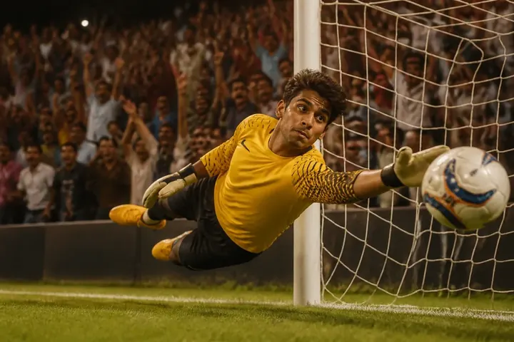 goalie — picture meaning