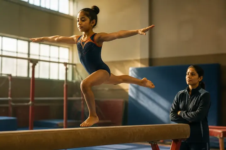 gymnast — picture meaning