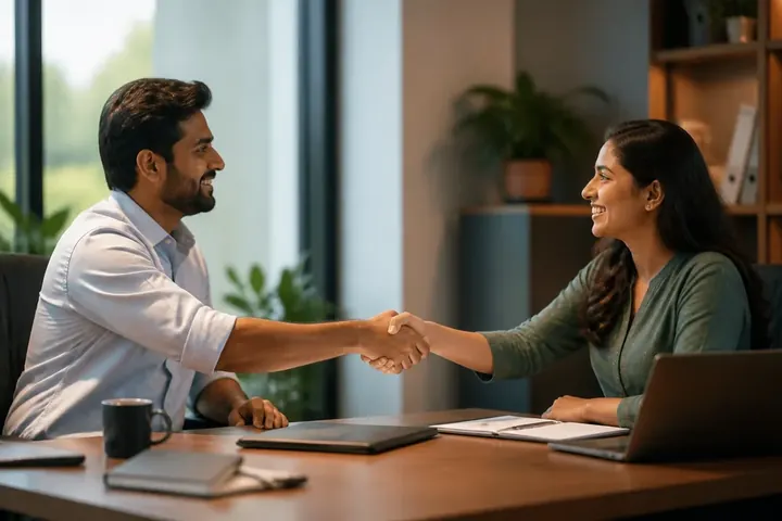 handshake — picture meaning