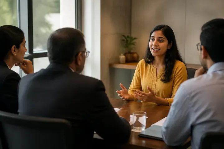 interviewee — picture meaning