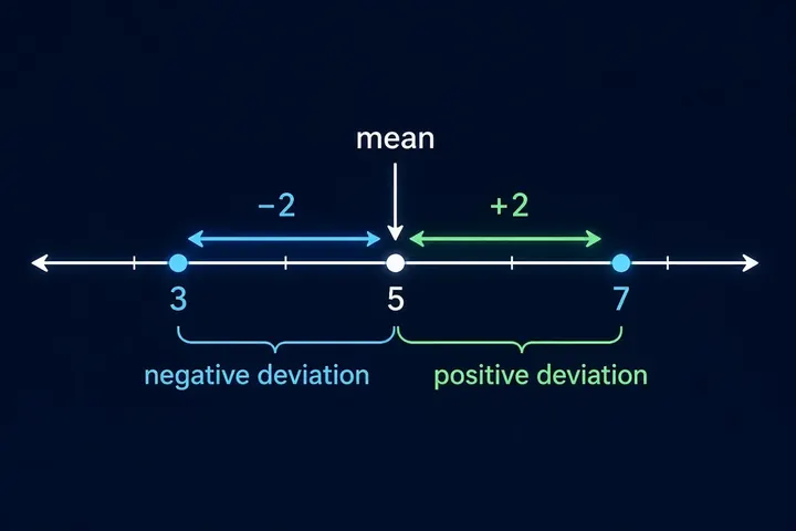 deviation — picture meaning