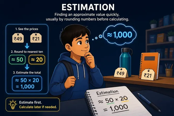 estimation — picture meaning