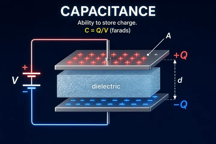 capacitance — picture meaning